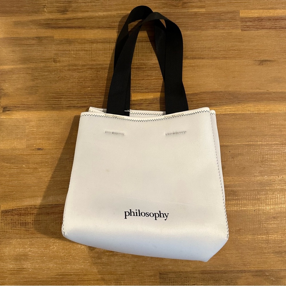 Philosophy Neoprene Tote